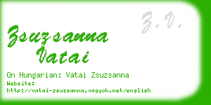 zsuzsanna vatai business card